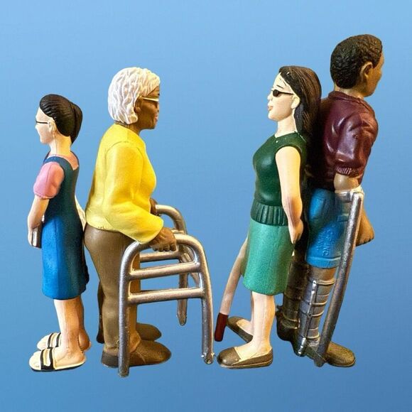 Lakeshore Learning Creative Minds Friends With Diverse Abilities 5" Figures A7 - Picture 2 of 9